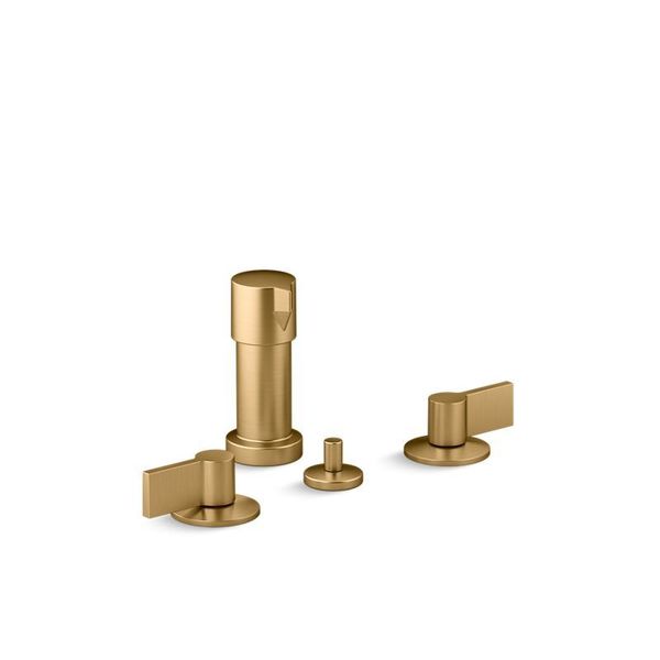 Kohler Components Widespread Bidet Faucet With Lever Handles 77983-4-2MB